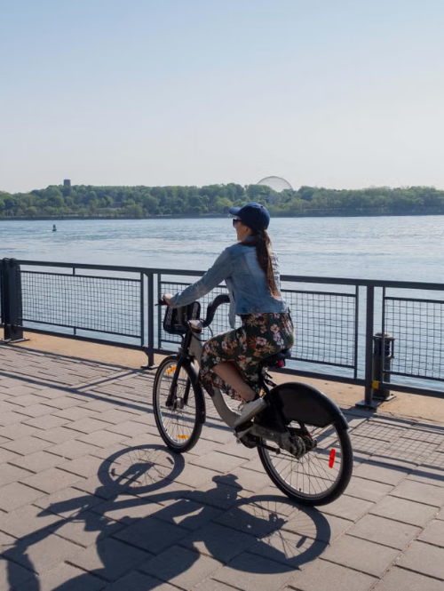 Tour di Montréal in bici